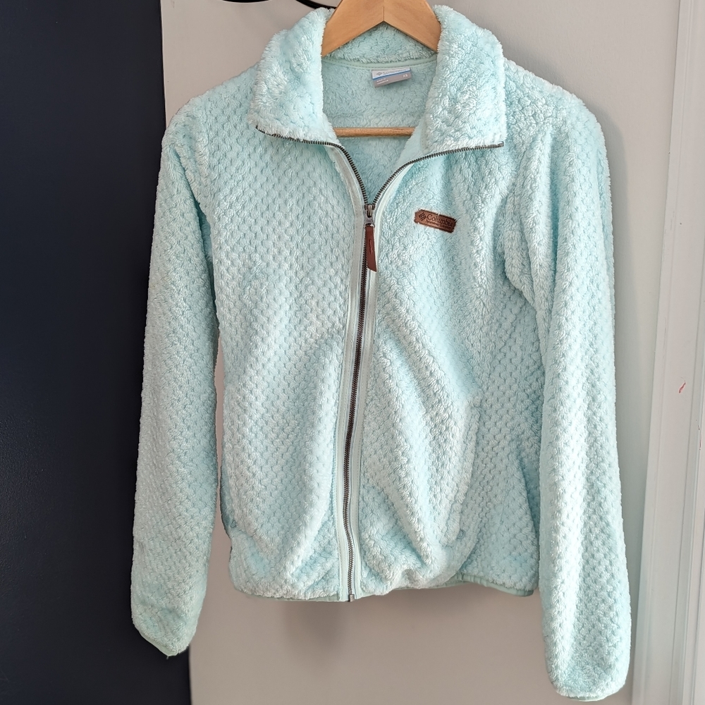 Columbia FireSide Sherpa Full Zip size XS color "icy morn"